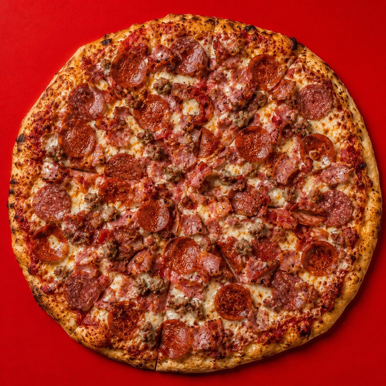 Italian Meat Lovers Pizza.