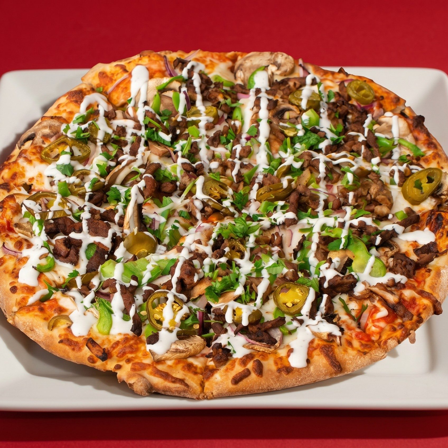 La Mexicana Pizza.