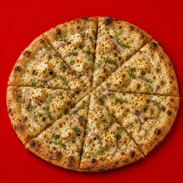 Malai Paneer Pizza.
