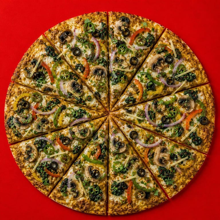 Savor Our Veggie Pizza