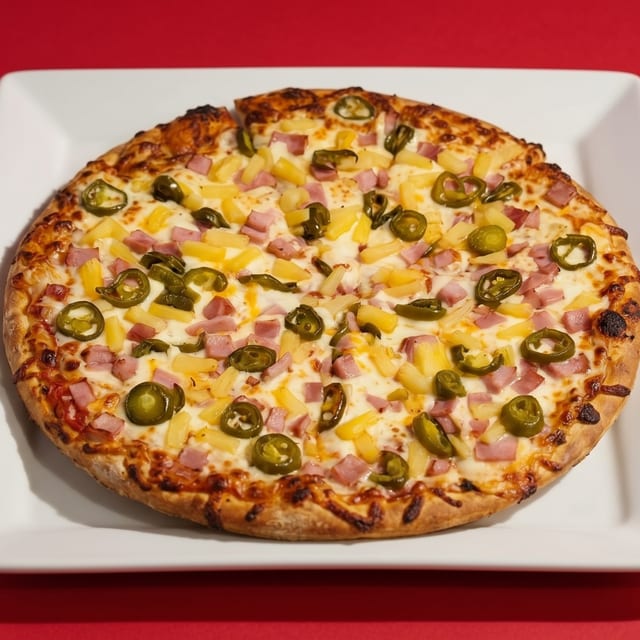 Hawaiian Island Pizza.