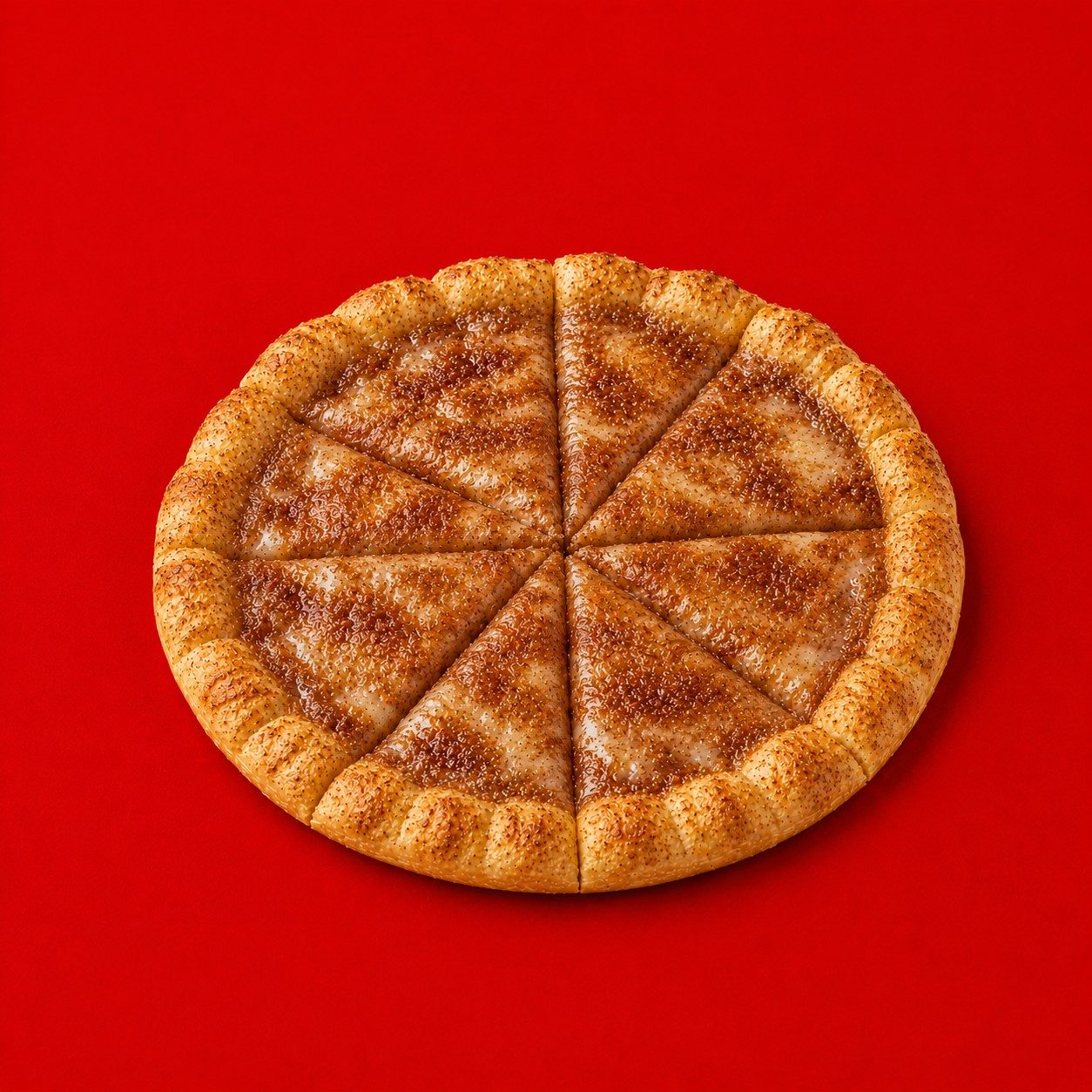 Cinnamon Dessert Pizza.