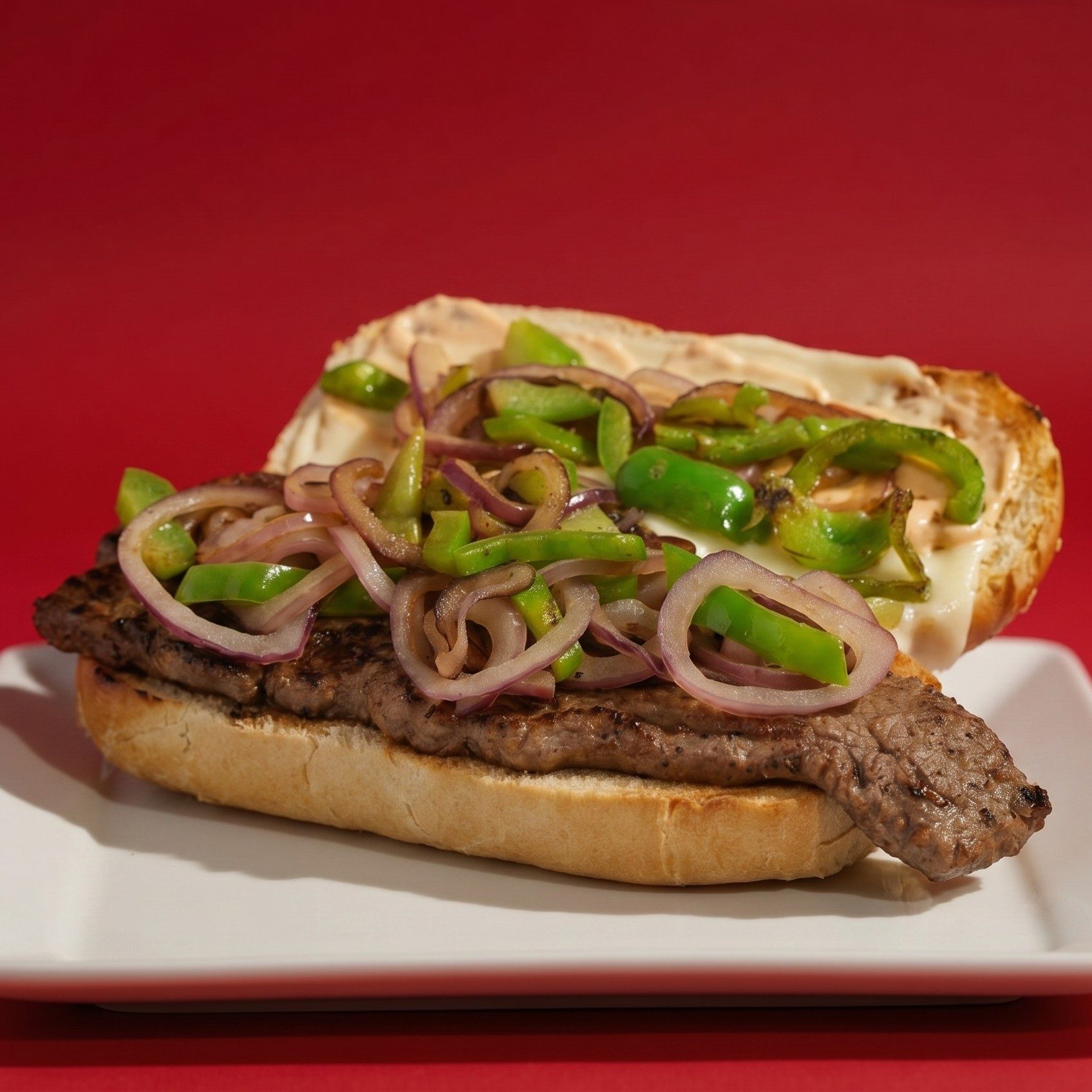 New York Steak Sandwich.